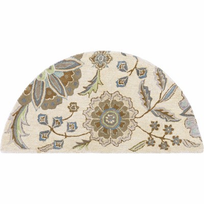 Hauteloom Mack Floral Wool Area Carpet