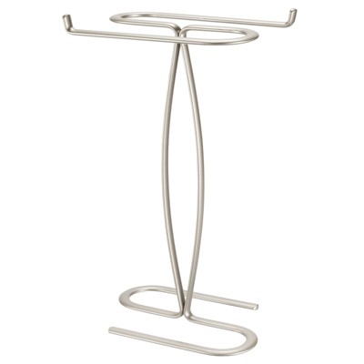Mdesign Metal Hand Towel Holder Stand For Bathroom Vanity Countertop ...