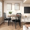 GOCAPTAIN Kitchen Table and Chairs Set, Dining Table Set for 2 with Chairs, 2-Person Kitchen Table Set, Dining Room Set for Apartments & Small Spaces - 4 of 4