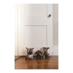 Polyester Door Stopper Set Doggone Assortment – 6 Pieces by Manual Woodworkers and Weavers - 1 of 4