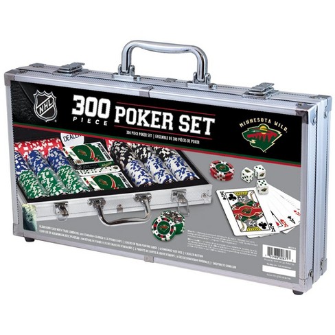 MasterPieces Casino Style 100 Piece Poker Chip Set - NFL Houston