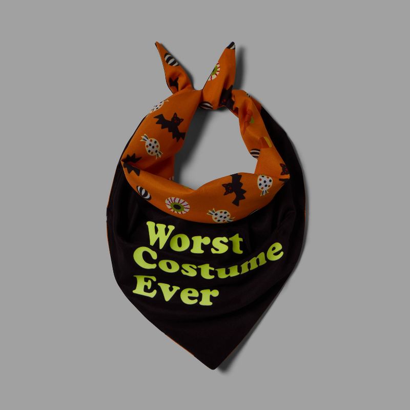 Worst Costume Ever Cat and Dog Halloween Glow in the Dark Bandana - Hyde &#38; EEK! Boutique&#8482;, 3 of 11
