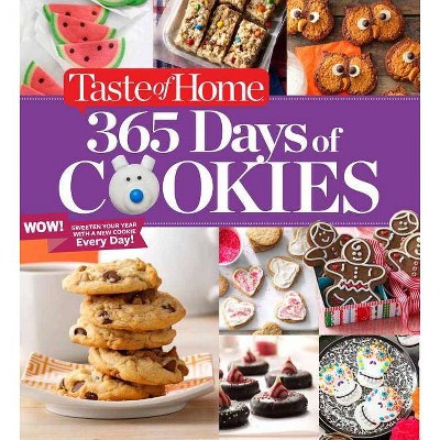 Taste of Home 365 Days of Cookies - (Spiral Bound)