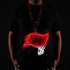 NFL Fan Chain, Big Neon Light Up Team Logo - Tampa Bay Buccaneers - 3 of 4