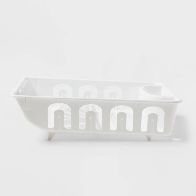 Plastic Dish Drainer White - Room Essentials™