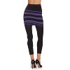 Memoi Women's Pija Capri Skirted Leggings - 3 of 4