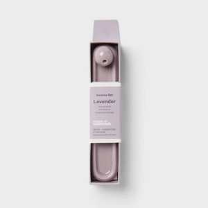 Incense and Ceramic Holder Lavender - Room Essentials™ - 1 of 3