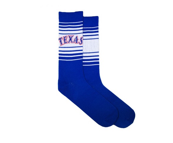 Texas Rangers Horizon Crew Socks