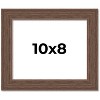 PosterPalooza | 10x8 Wide Barnwood Picture Frame, UV Acrylic, 6 Finishes - Grey, Brown, White, and Black - 2 of 4