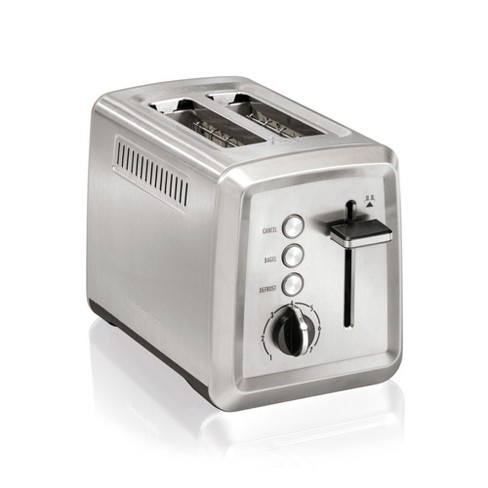 Hamilton Beach Modern 2 Slice Stainless Steel Toaster With Extra Wide Slots 22794g Target