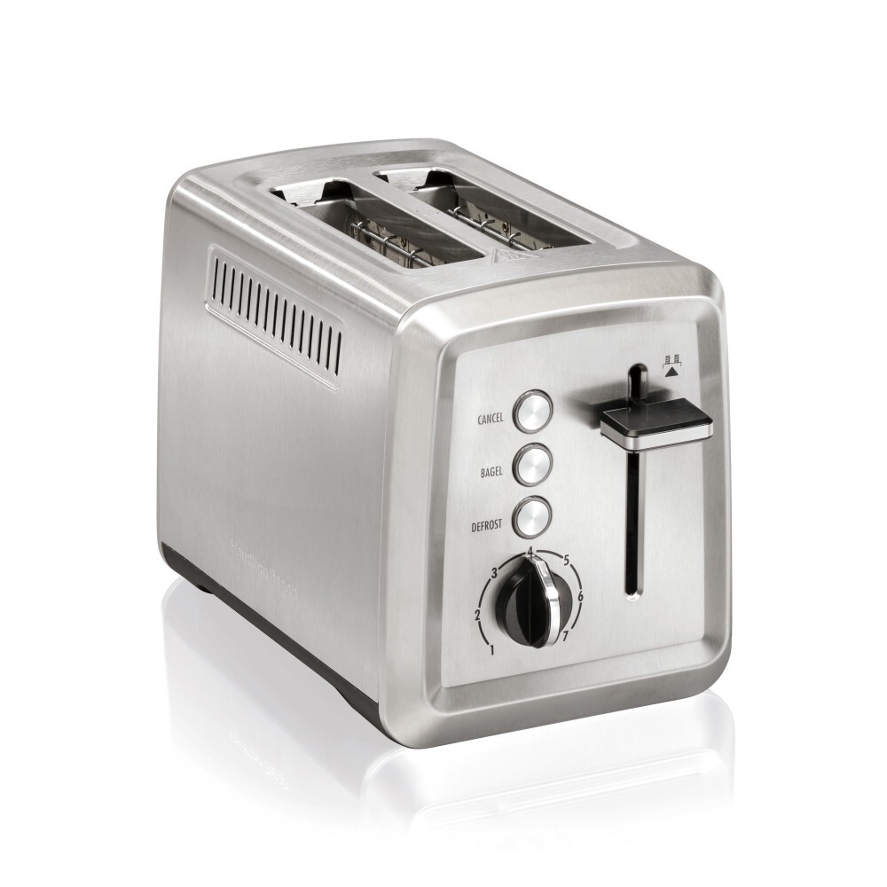 Hamilton Beach Modern 2 Slice Stainless Steel Toaster with Extra - Wide Slots 22794G