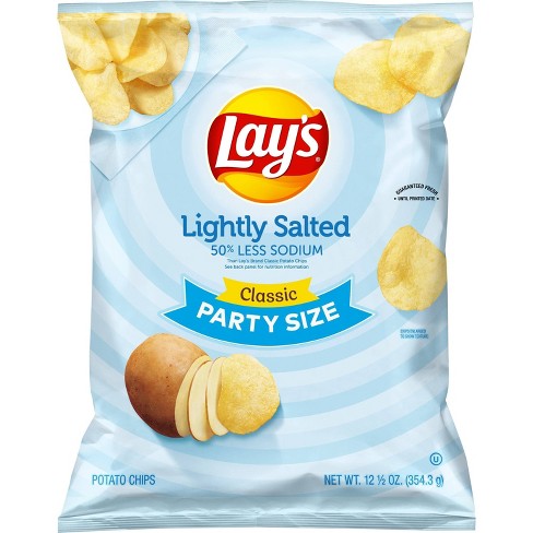 Lays Lightly Salted - 12.5oz : Target