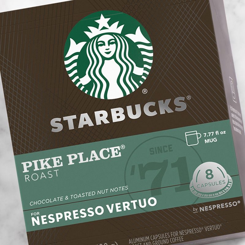 Starbucks by Nespresso Vertuo Line Pike Place Roast , 3 of 10