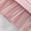 MyKids-USA Summer Arrival Dancing Mouse Pattern Short Sleeves Tulle Dress for Stylish Girls - 3 of 4