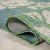 JONATHAN Y Zinnia Modern Floral Textured Weave Indoor/Outdoor Area Rug - 4 of 4