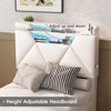 Bed Frame with Storage Headboard, 4 Drawers, Charging Station and Led Lights - 4 of 4