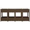 vidaXL Raised Bed 63"x15.7"x28" Polypropylene - 3 of 4