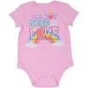 Lyrics by Lennon and McCartney 5 Pack Short Sleeve Bodysuits Newborn to Infant - 2 of 4