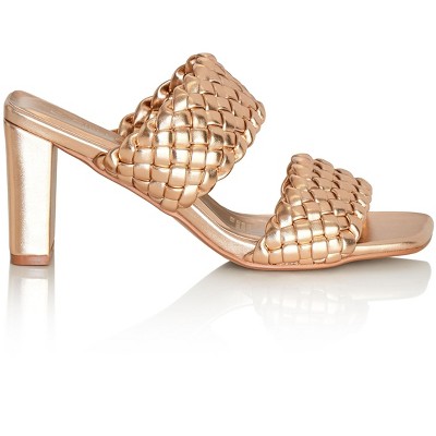 Women's Plus Size Aura Mule - rose gold | CITY CHIC
