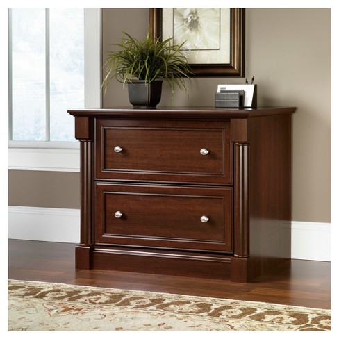 Palladia Lateral File Cabinet Select Cherry Sauder Target