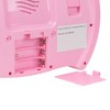 Toy Time Kids Portable Karaoke Machine With Keyboard, Lights and Microphone - Pink - image 3 of 4