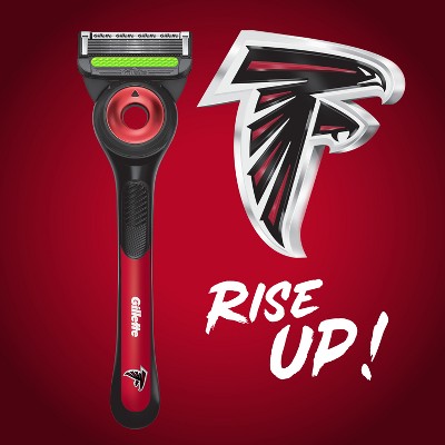 Gillette Labs Men's 5 Blade Reusable Razor - NFL Falcons