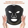YEVYO 7 Color Cordless LED Face Mask for Wrinkle & Acne Reducing - Black - 2 of 4