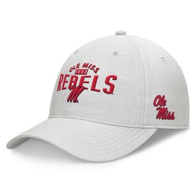 NCAA Ole Miss Rebels Unstructured Chambray Cotton Hat - Gray
