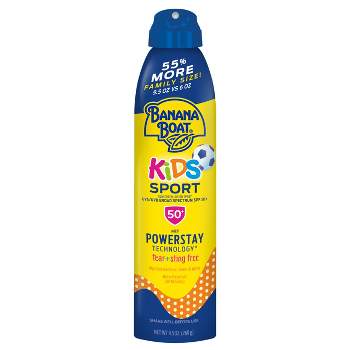Banana Boat Kids' 360 Coverage Advanced Control Mist Sunscreen Refill - Spf  50 - 5.5oz : Target