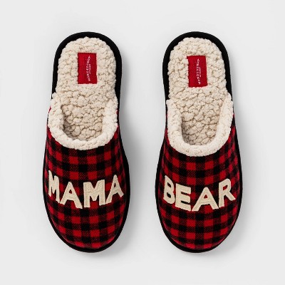 mama bear slippers