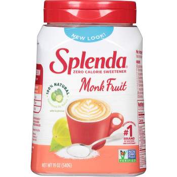 Splenda Monk Fruit Sweetener Jar - 19oz