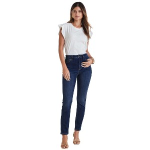 VENUS Womens Slim Leg Jeans - 1 of 4