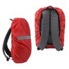 Unique Bargains Waterproof Rain Backpack Cover Polyester for Outdoor Hiking Riding XS Red - 2 of 4