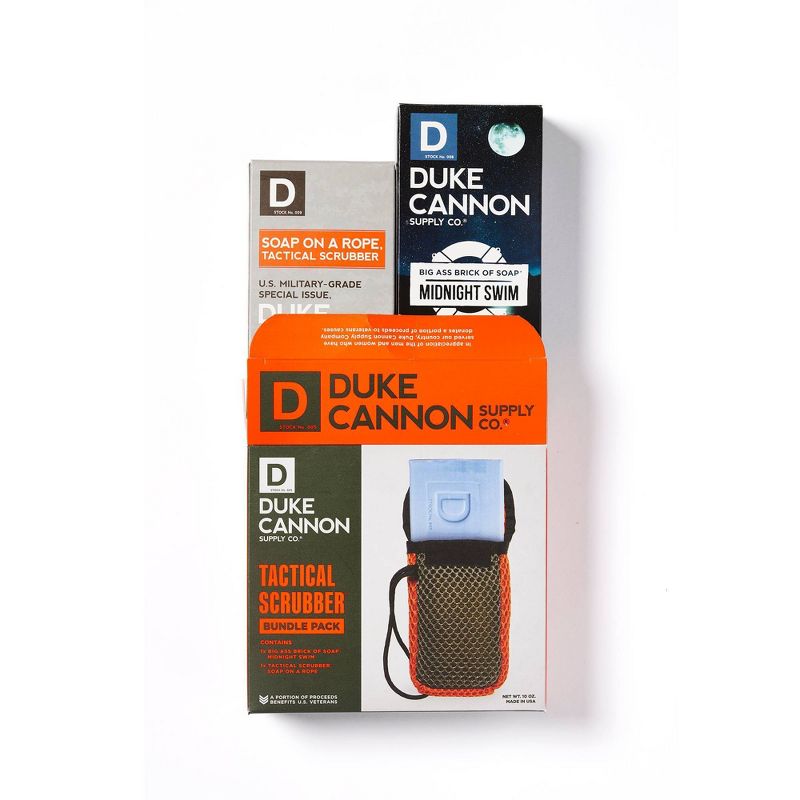 Duke Cannon Supply Co. Tactical Soap on a Rope + Midnight Swim Bar Soap - 10oz, 4 of 6
