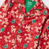 Kids' 2pc Rudolph the Red-Nosed Reindeer Christmas Coat Pajama Set - Red - 3 of 3