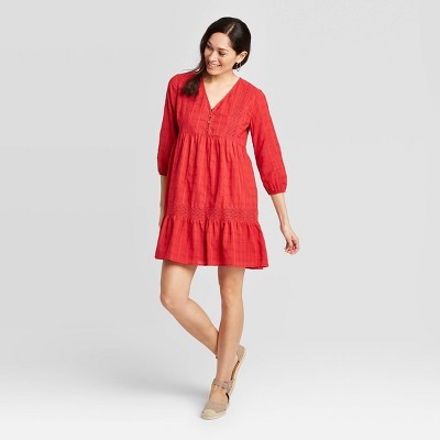 target flutter sleeve dress