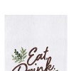 C&F Home Eat, Drink, Thankful Pumpkin Towel - 2 of 3