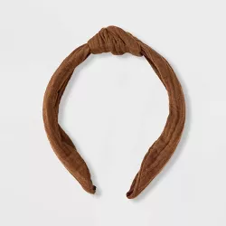 Cotton Top Knot Headband - Universal Thread™