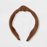 Cotton Top Knot Headband - Universal Thread™
