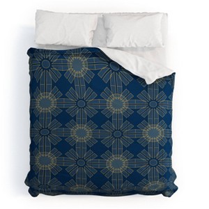 Deny Designs King Mirimo Alba Blue Comforter and Pillow Sham Blue - 1 of 4