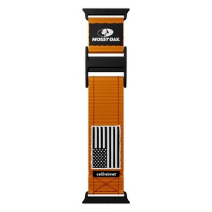 Mossy Oak Premium Nylon Band for Apple Watch® 44/45/46/49 mm (Regular; Orange) - 1 of 4