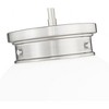 Gideon 1-Light Pendant - Vintage Chic Steel Fixture with Opal Glass Shade, Dimmable, Damp Rated - 2 of 4