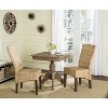 Ozias 19" H Wicker Dining Chair (Set of 2) - SEA8014 - Safavieh - 2 of 4