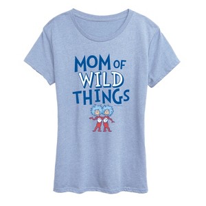 Women's - Dr. Seuss - Mom of Wild Things Short Sleeve Graphic T-Shirt - 1 of 4