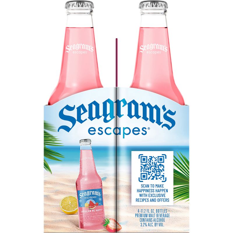 Seagram&#39;s Escapes Jamaican Me Happy - 4pk/11.2 fl oz Bottles, 5 of 6
