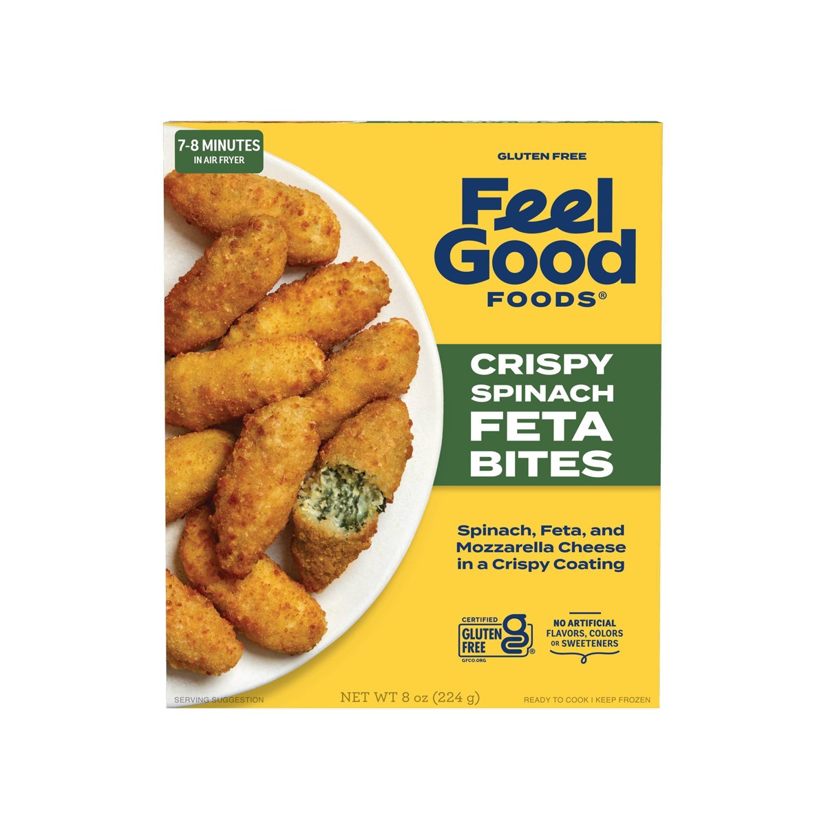 Feel Good Foods Crispy Feta & Spinach Bites — product image