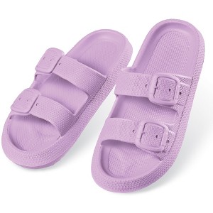Collections Etc Double Strap Sandal - 1 of 3