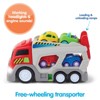Kidoozie Lights 'n Sounds Transporter Truck Ages 18 months + Car Carrier Hauler Toddler Preschool - 2 of 4