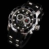 Invicta 6977 Men's Stainless Steel and Rubber Chronograph Watch - 3 of 4