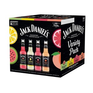 Jack Daniel's Country Cocktail Malt Variety - 12pk/10 fl oz Bottles - 1 of 4